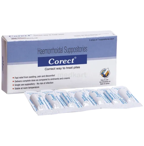 corect suppository 7's